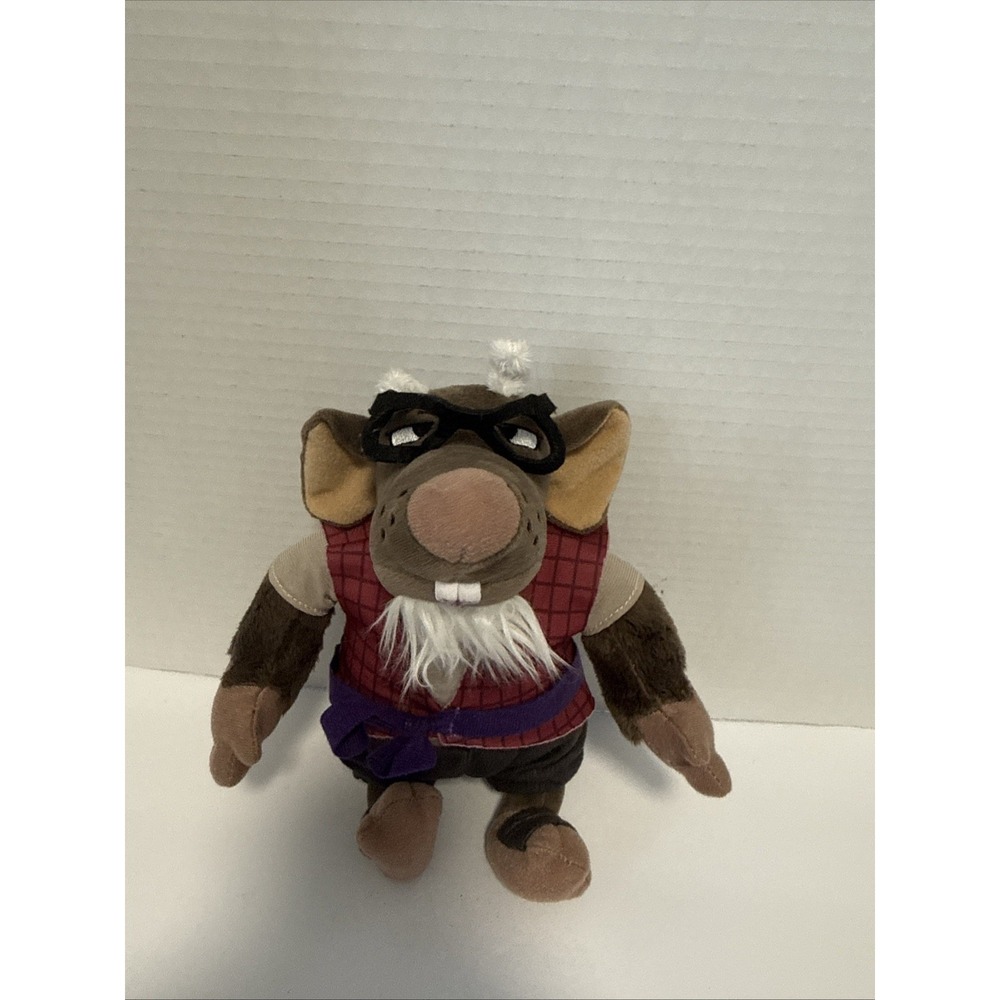 Splinter Teenage Mutant Ninja Turtles Mutant Mayhem 8" Plush TMNT Nickelodeon - Picture 5 of 12